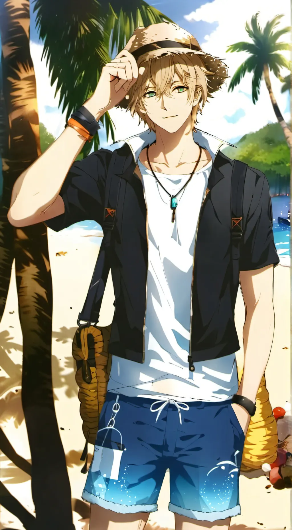 ai character: Bennett background