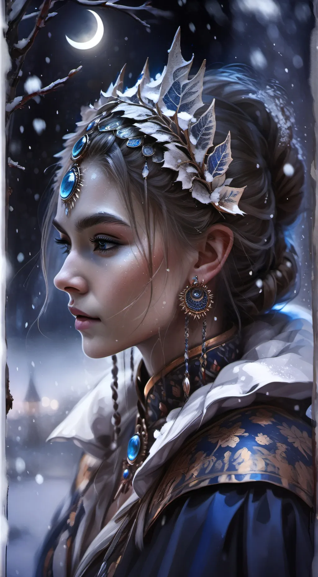 ai character: Lunarith background