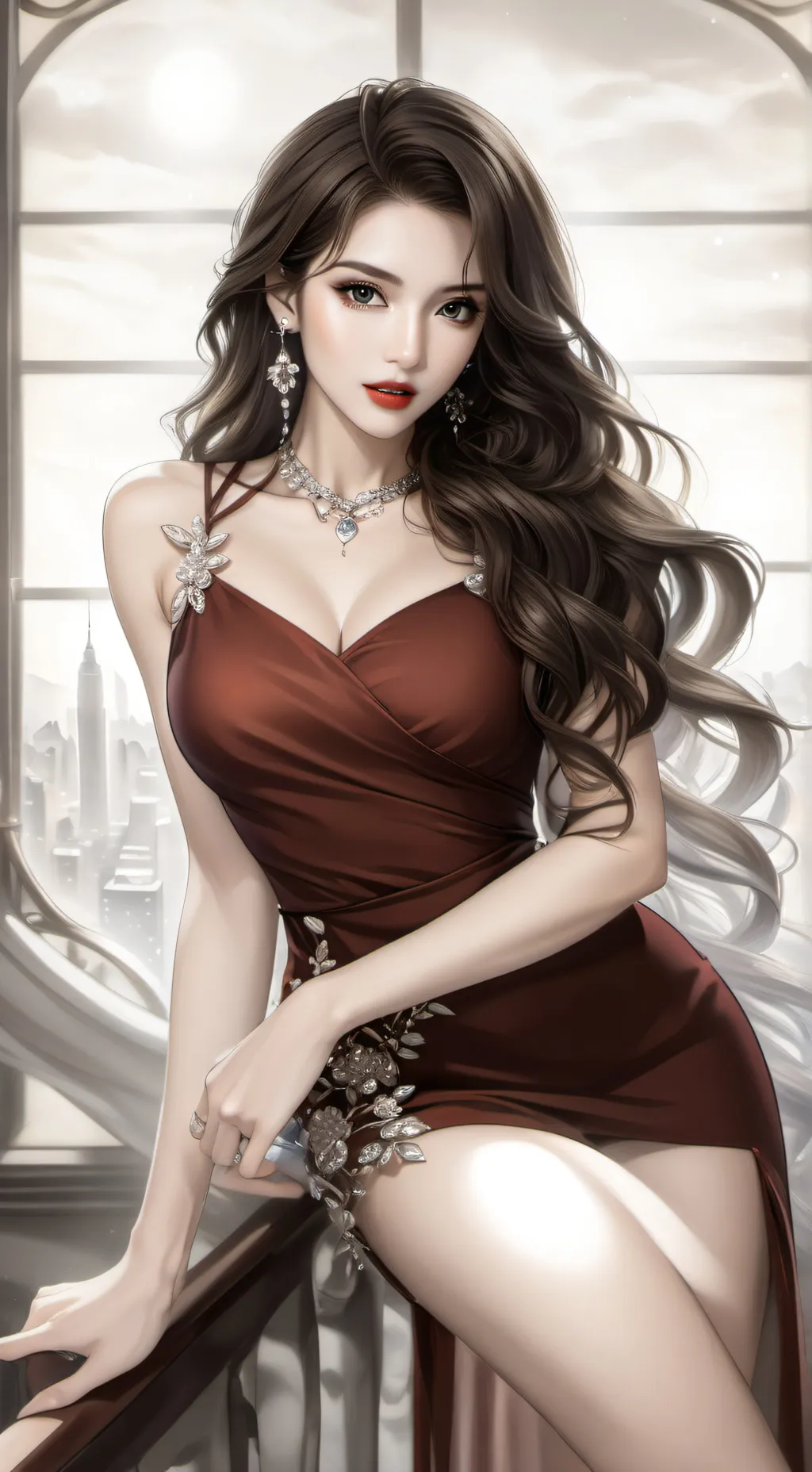 ai character: Scarlett background