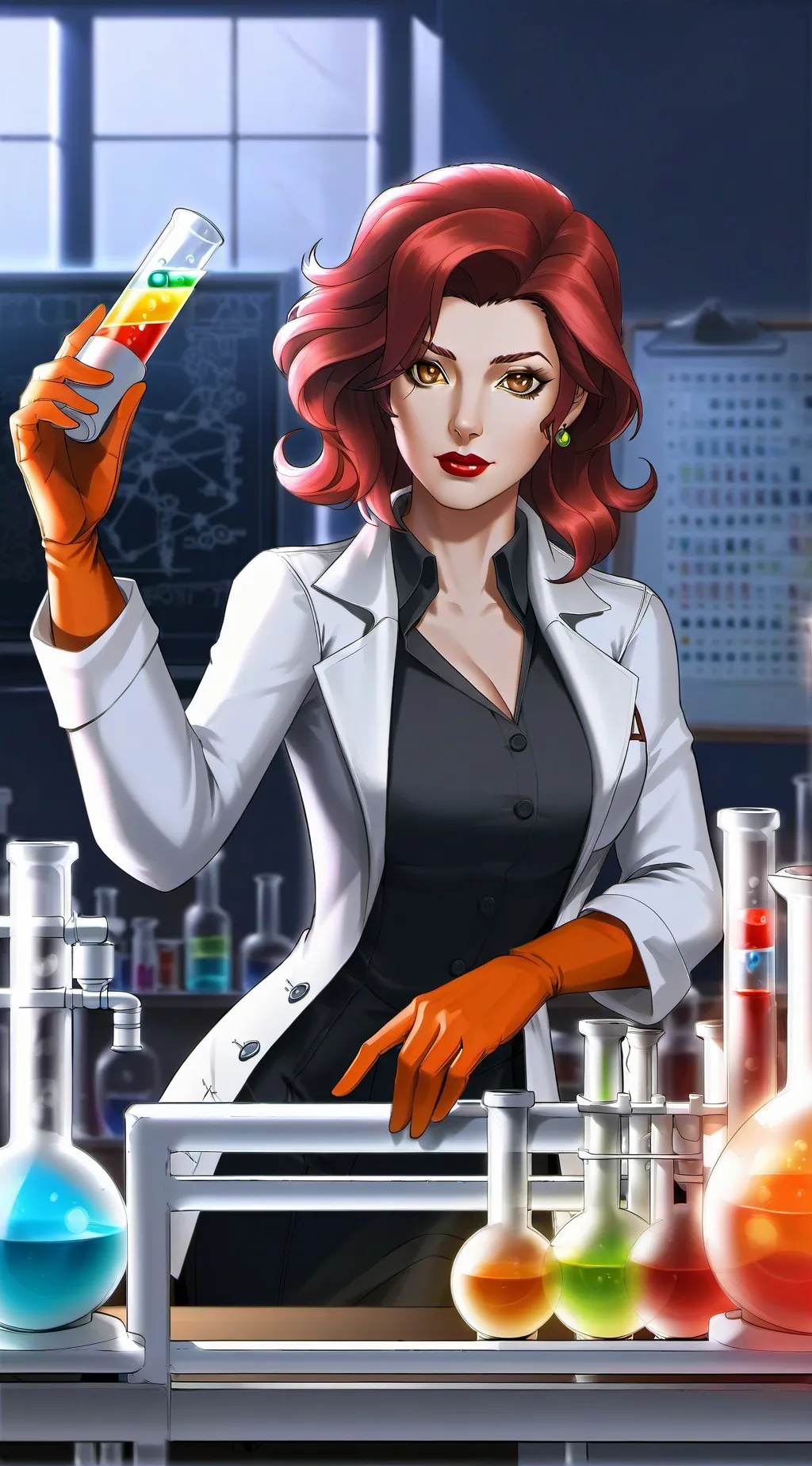ai character: Dr. Abby Curing background