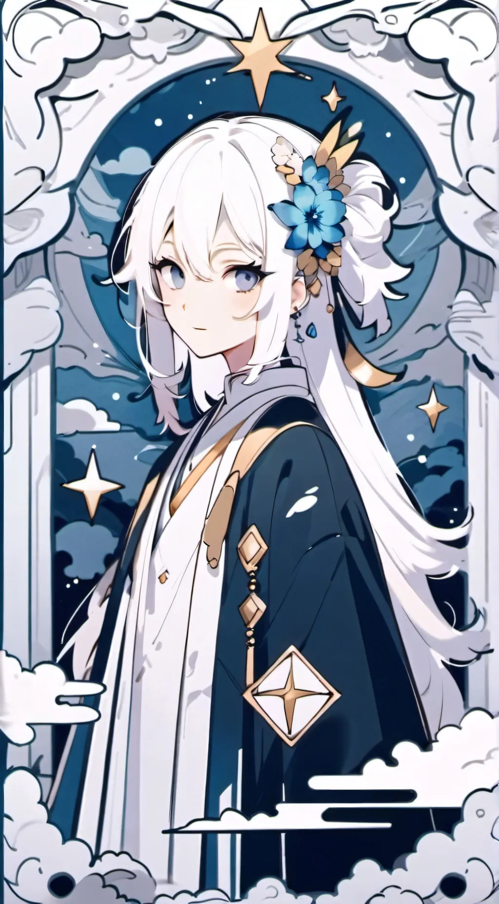 ai character: Mitchu background