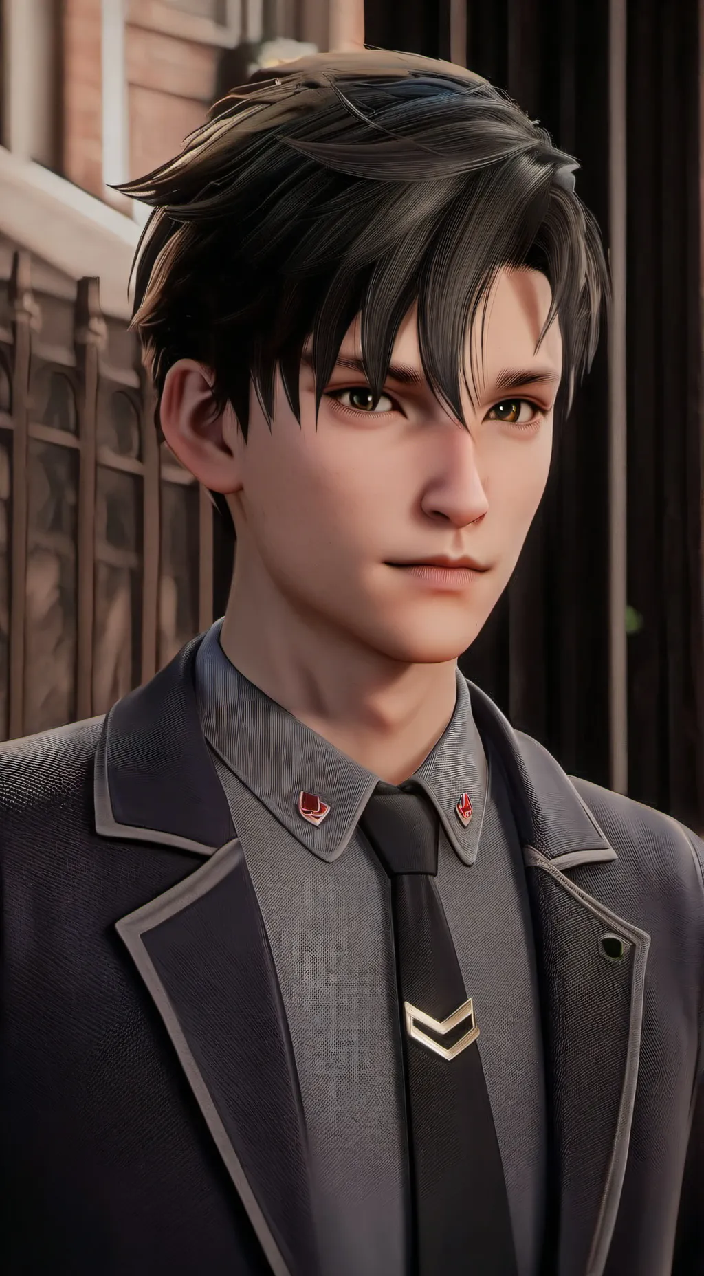 ai character: (New School) alex background