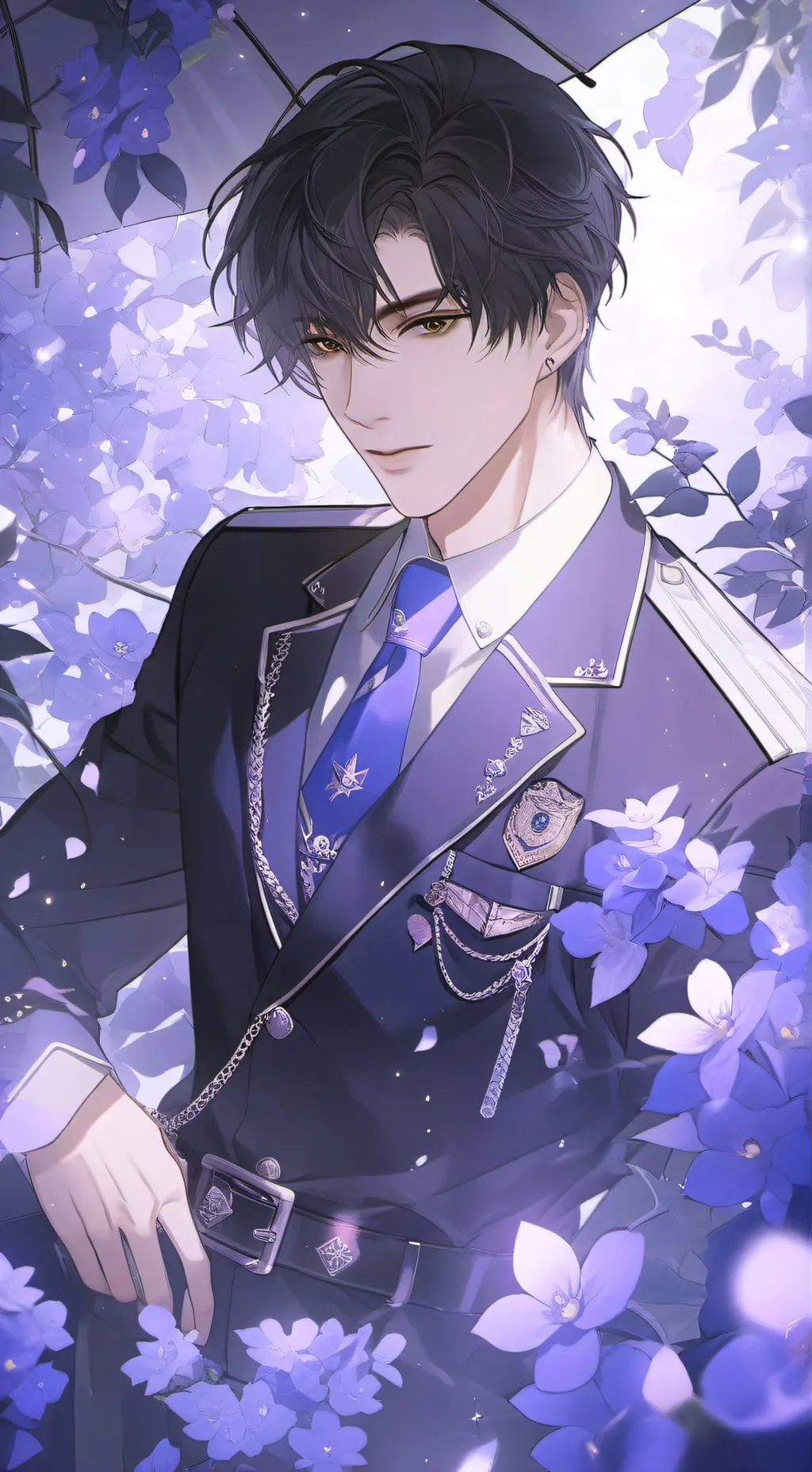 ai character: oficial Daniel  background