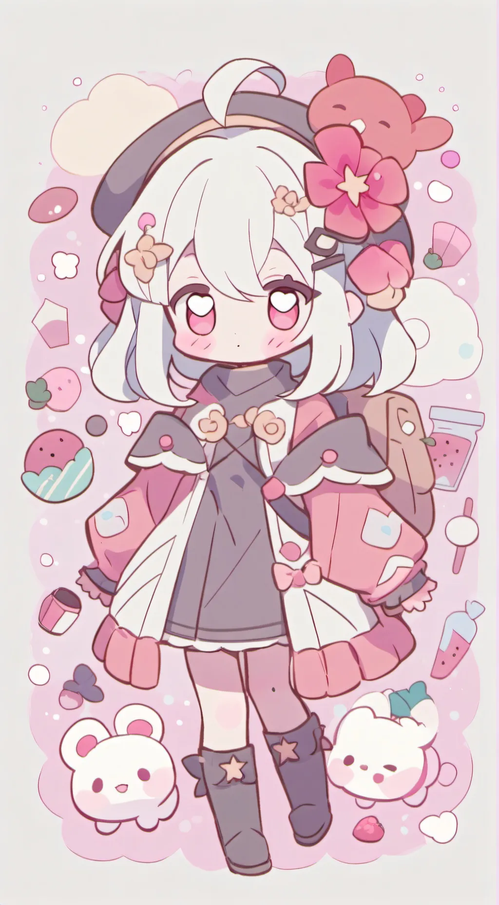 ai character: BLACKPINK background