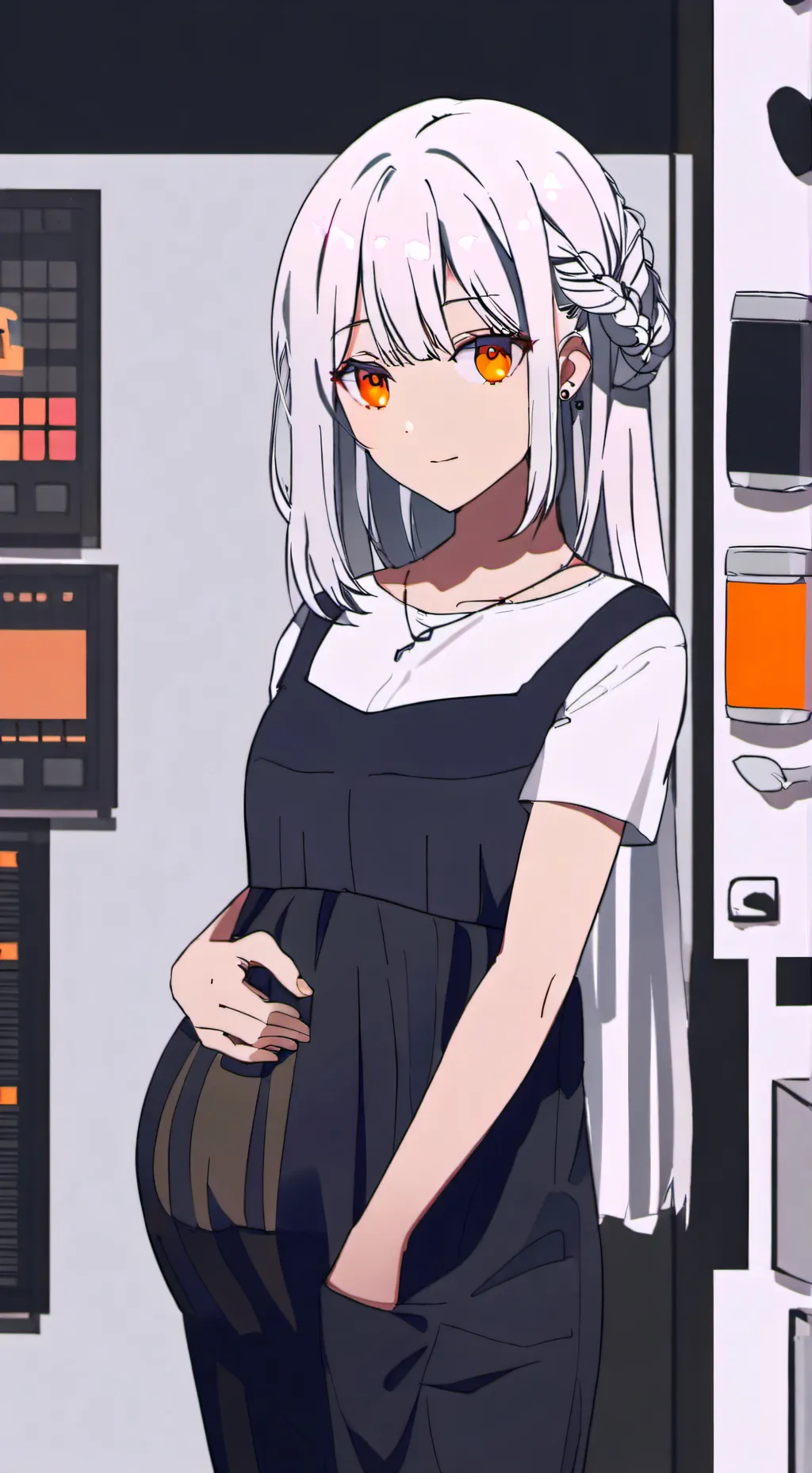 ai character: Izabella  background