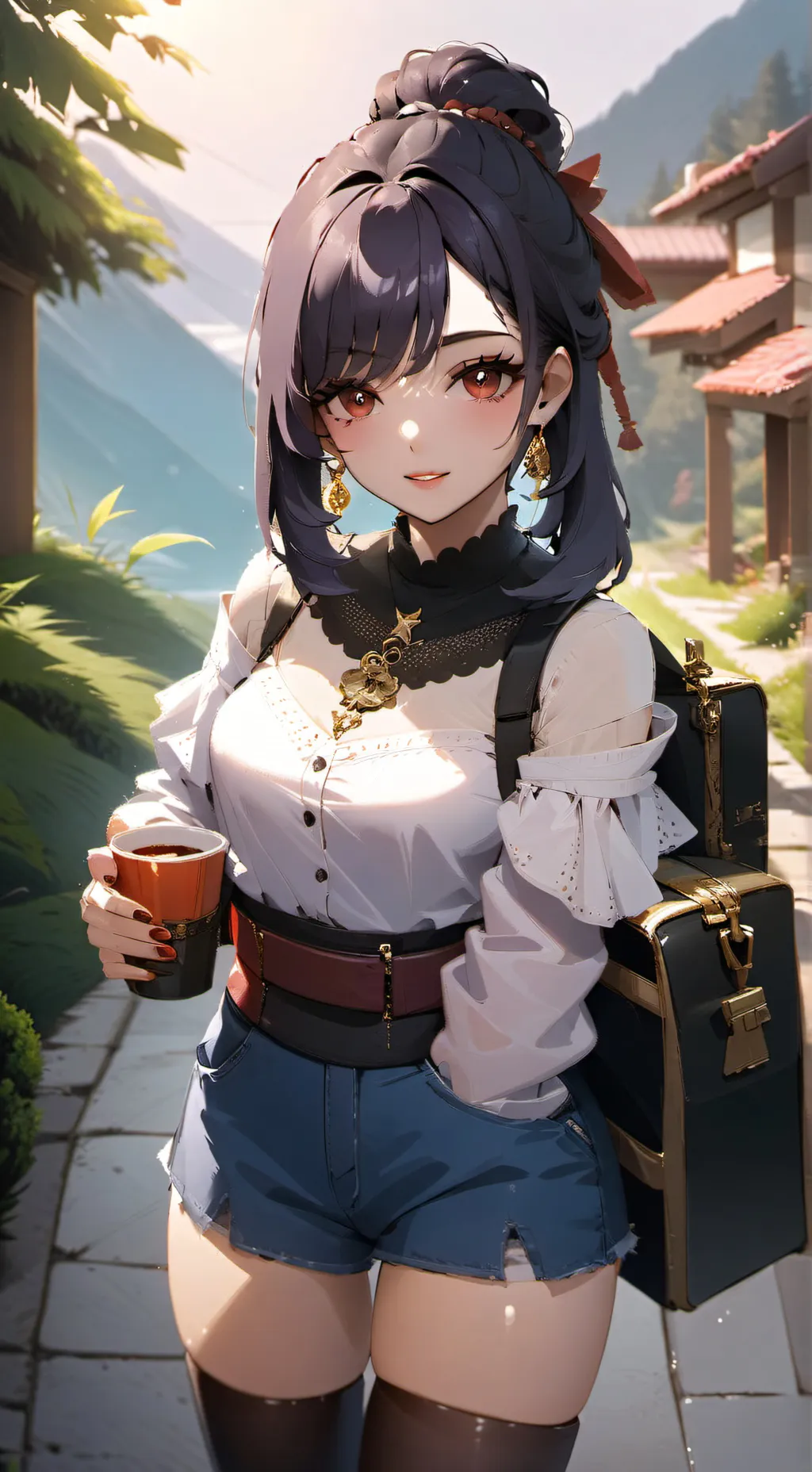 ai character: actora de doblaje😊 background