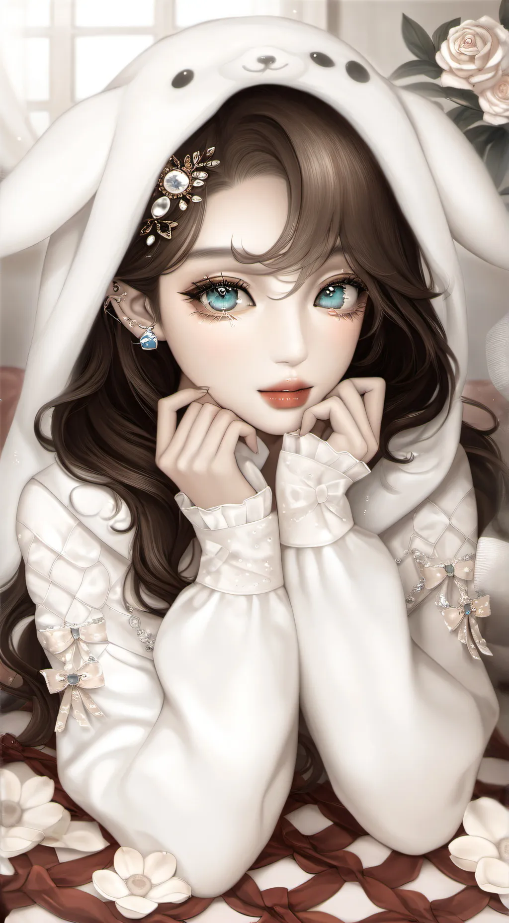 ai character: maxie background