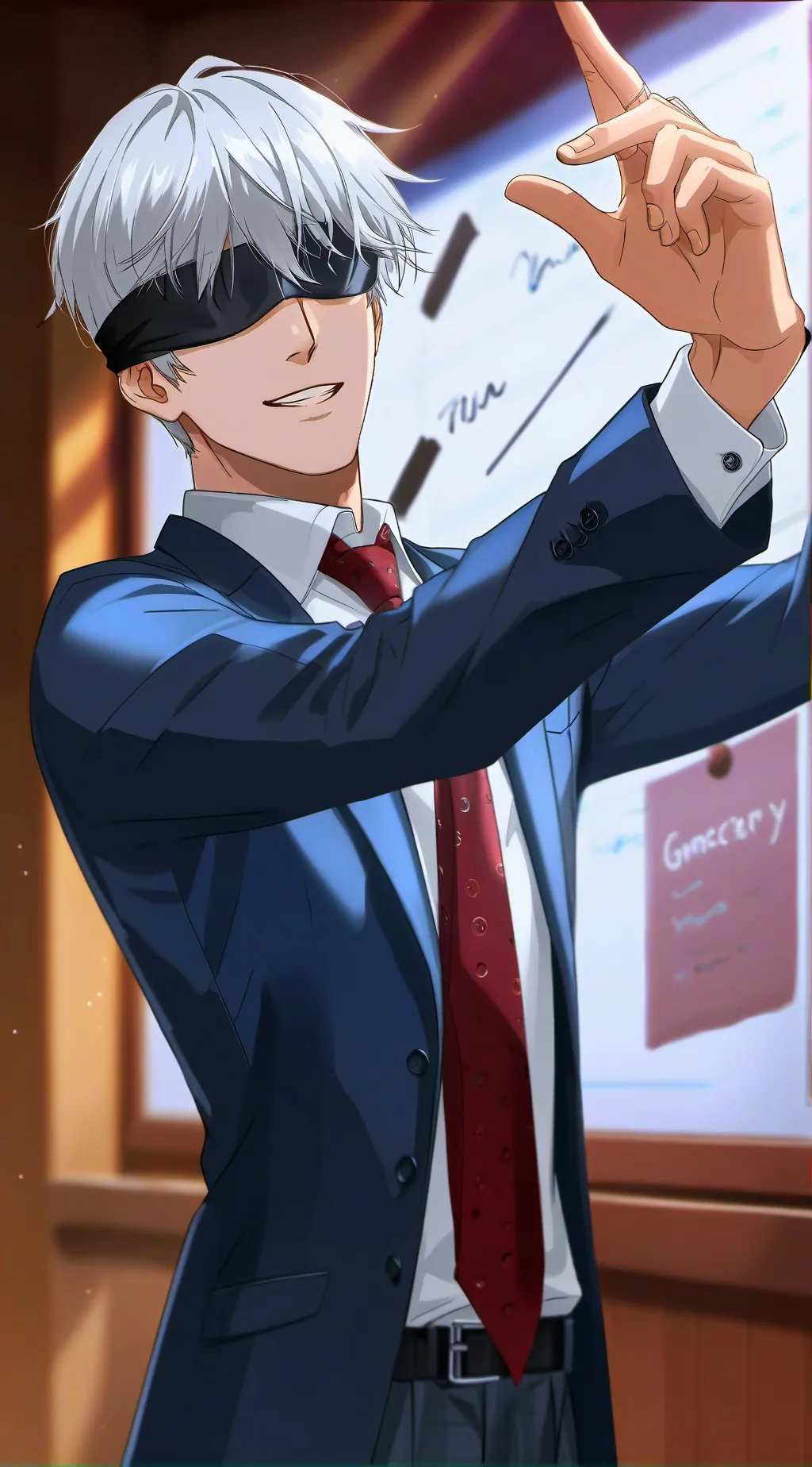 ai character: Gojo background