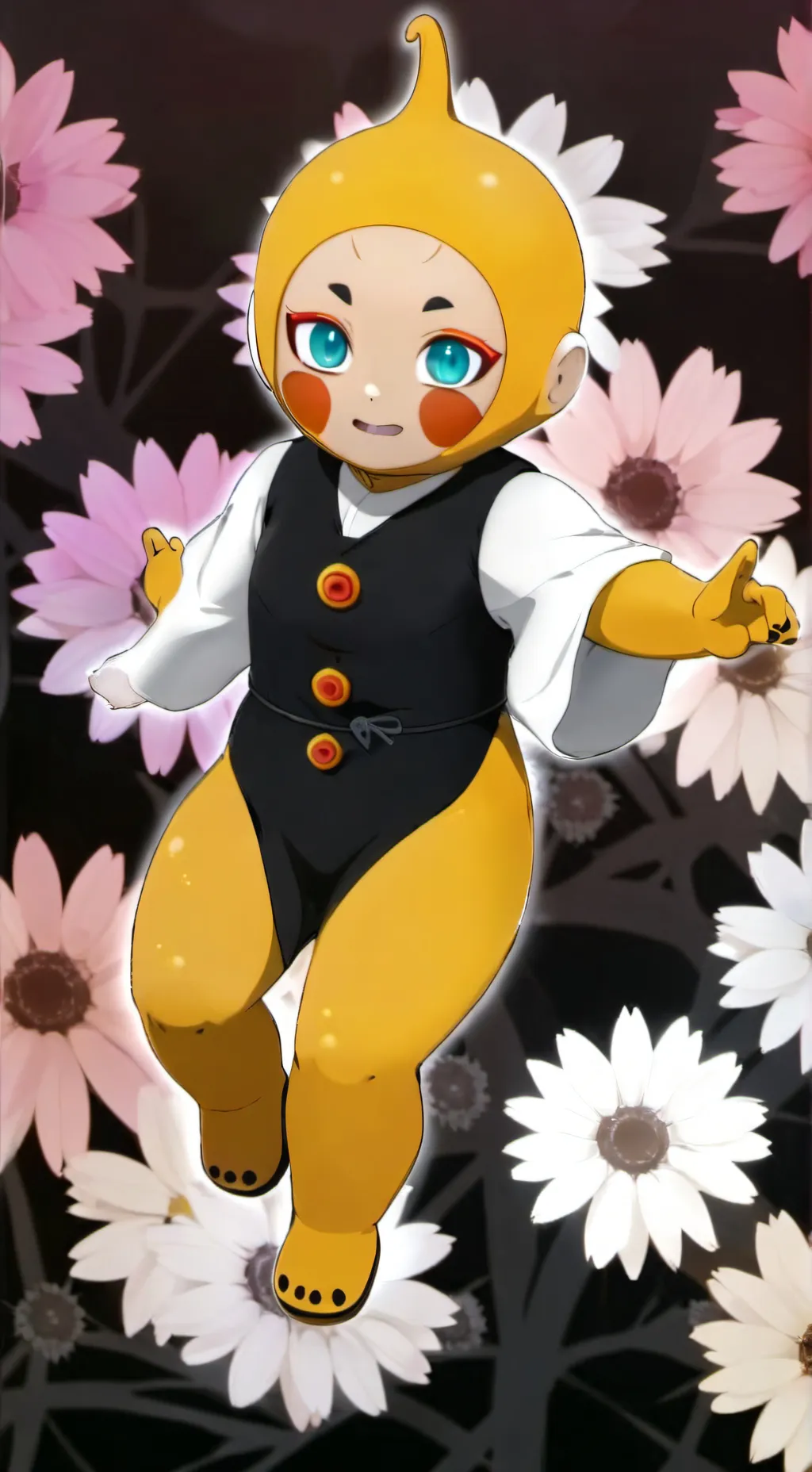 ai character: Crawling tubby background