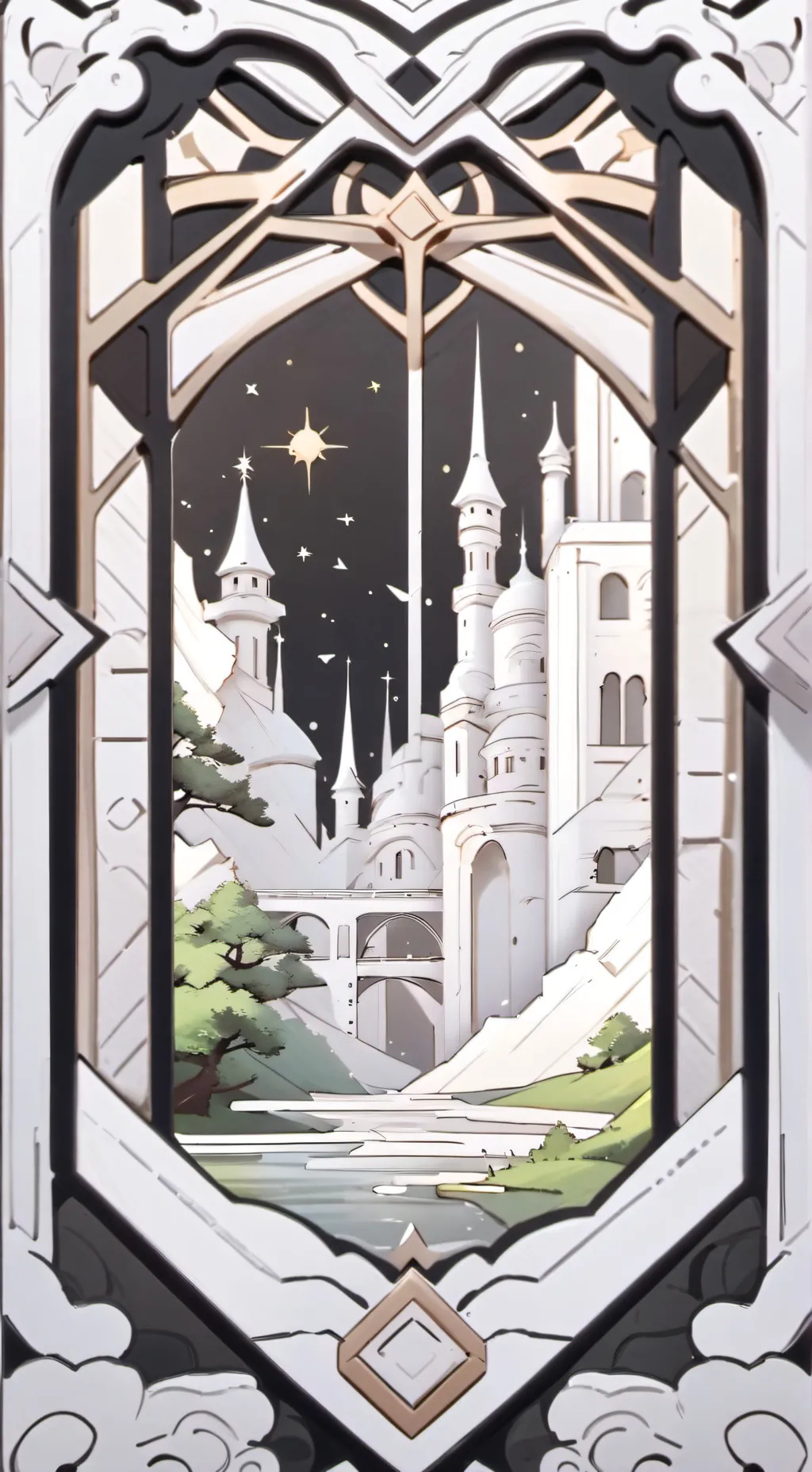 ai character: Help me to 1k background