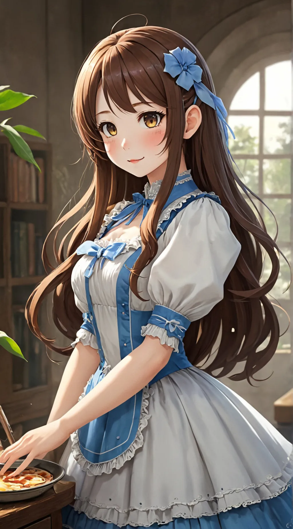 ai character: Olivia big sis background