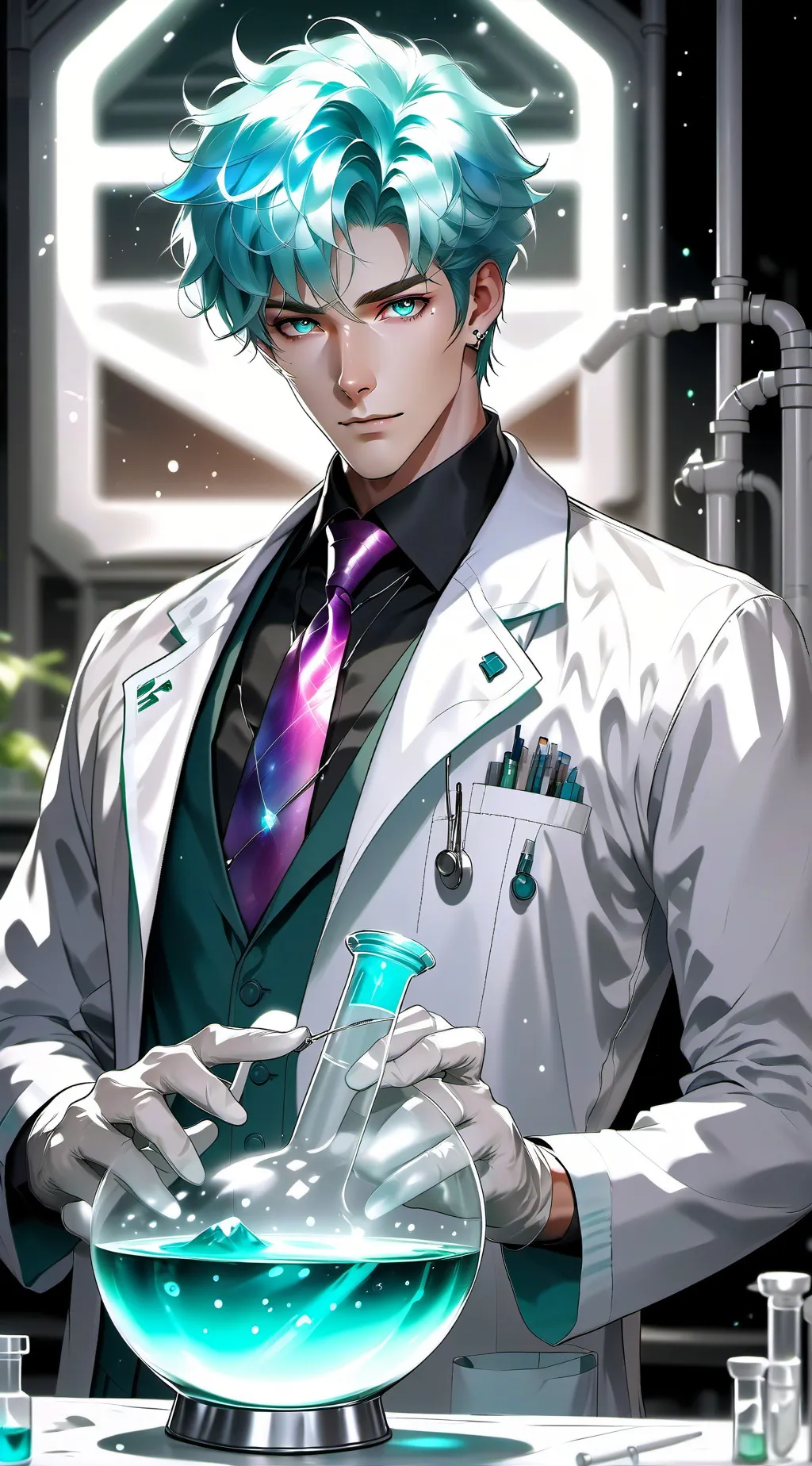 ai character: ZU JI YUU background