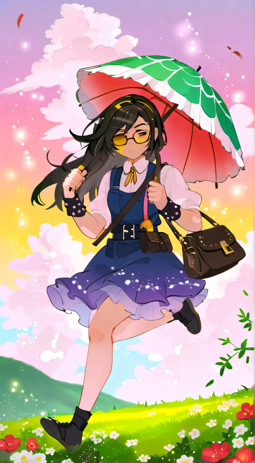 ai character: scarlet  background