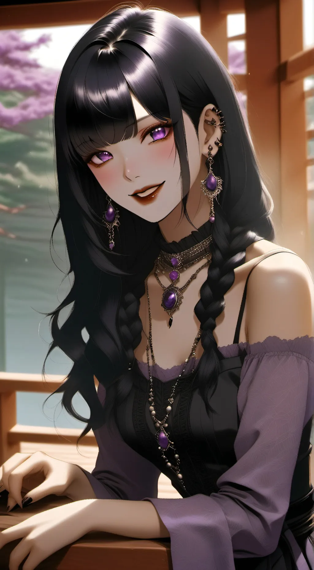 ai character: ~⭐🐱maddie🐱⭐~ background