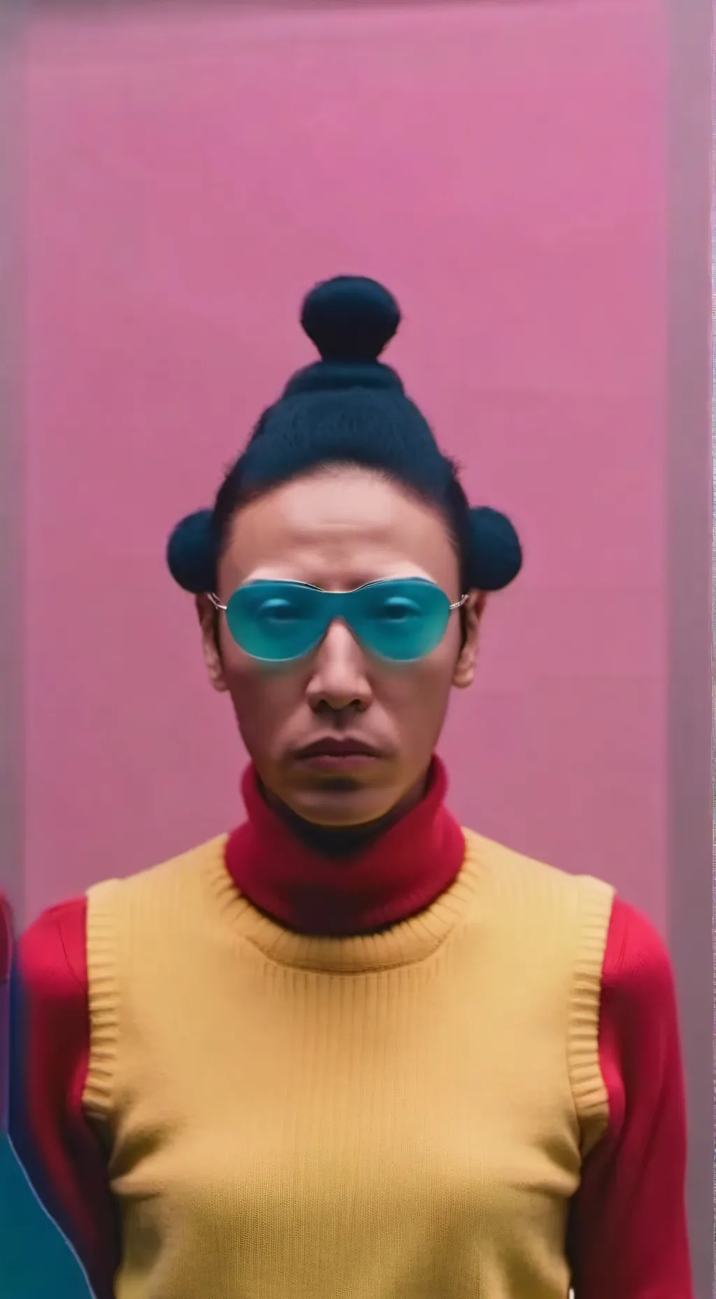 ai character: NAM-GYU AND THANOS background