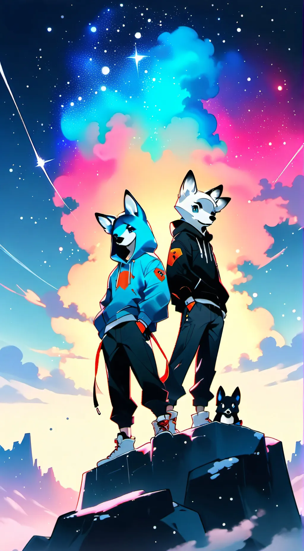 ai character: Snowi background