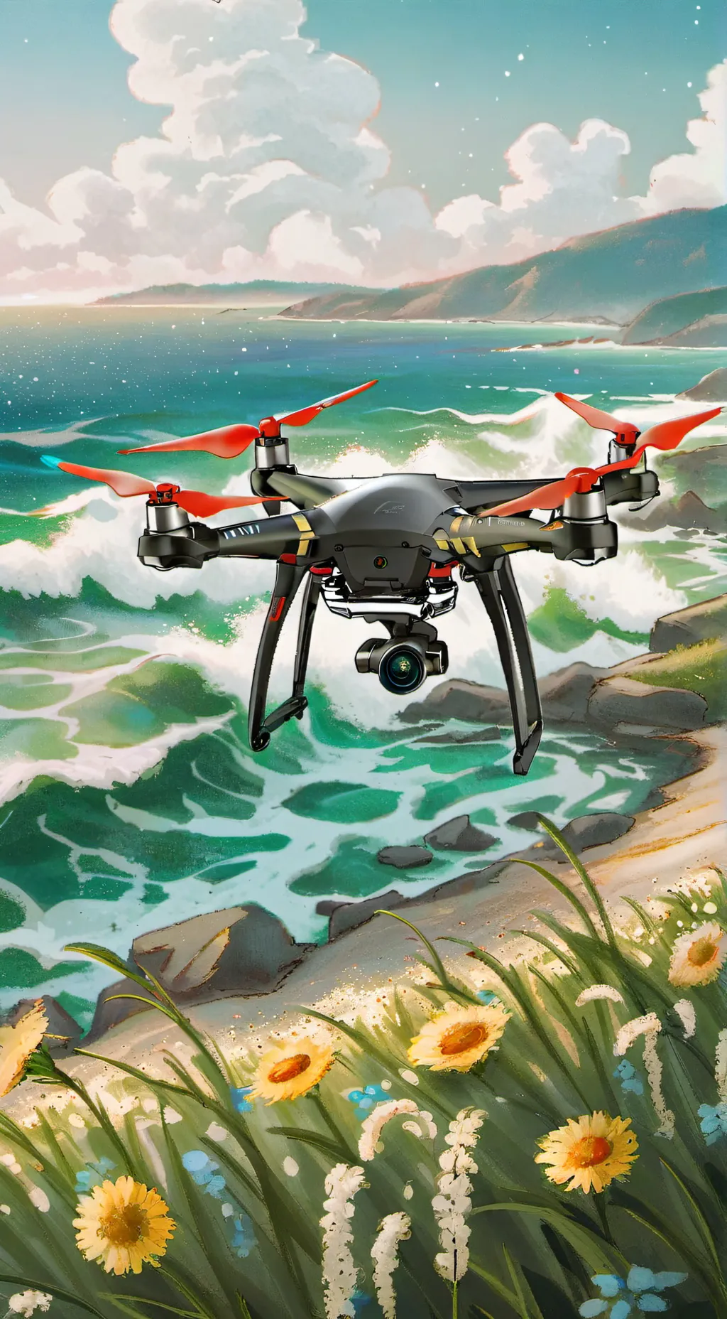 ai character: MD *with my oc* background