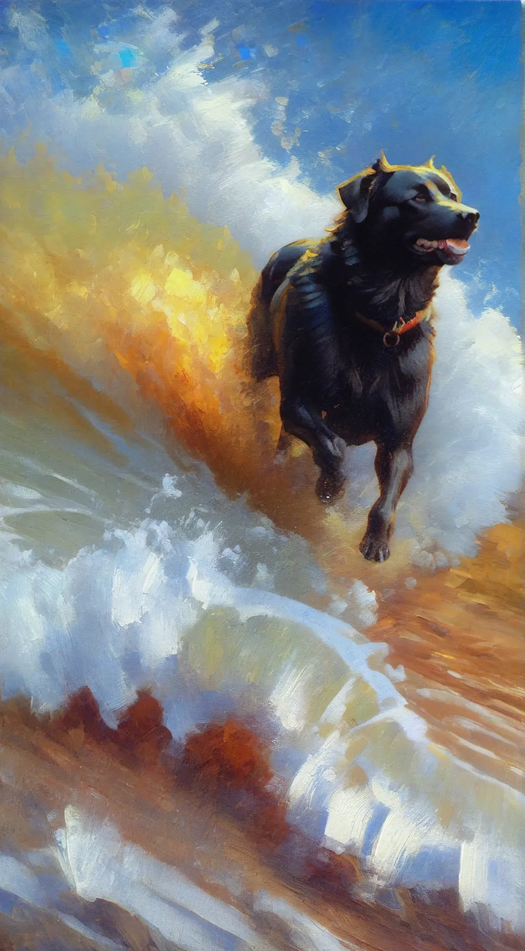 ai character: Siren head  background