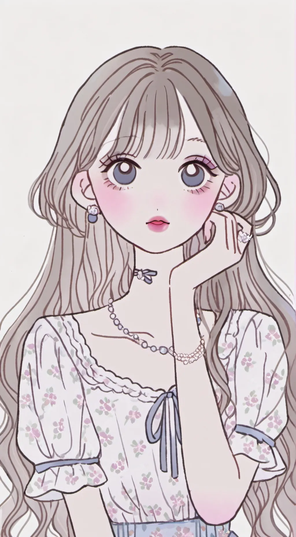 ai character: lily background