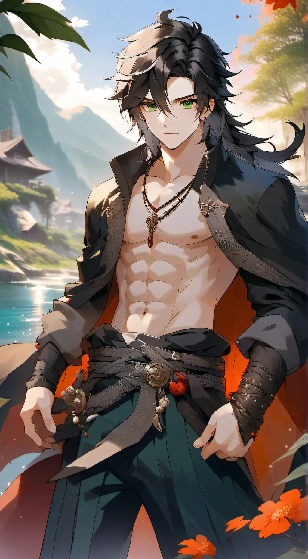 ai character: Max background