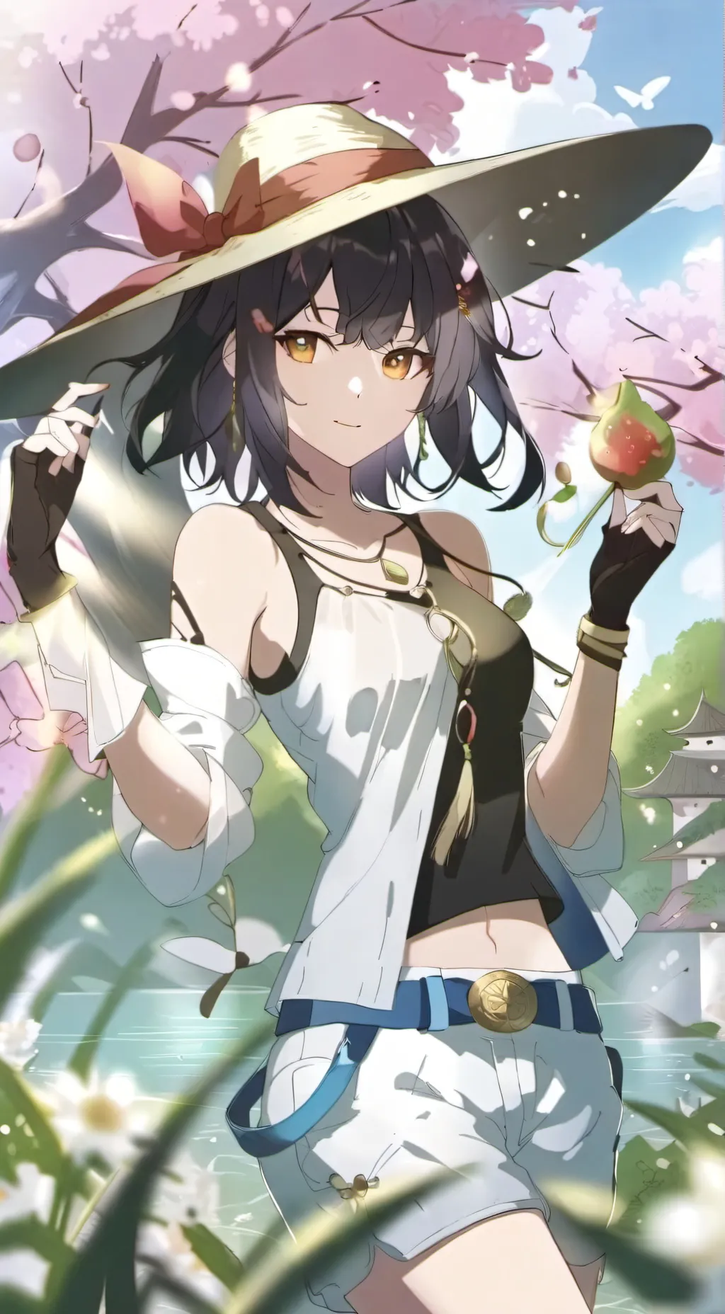 ai character: Valentina  background