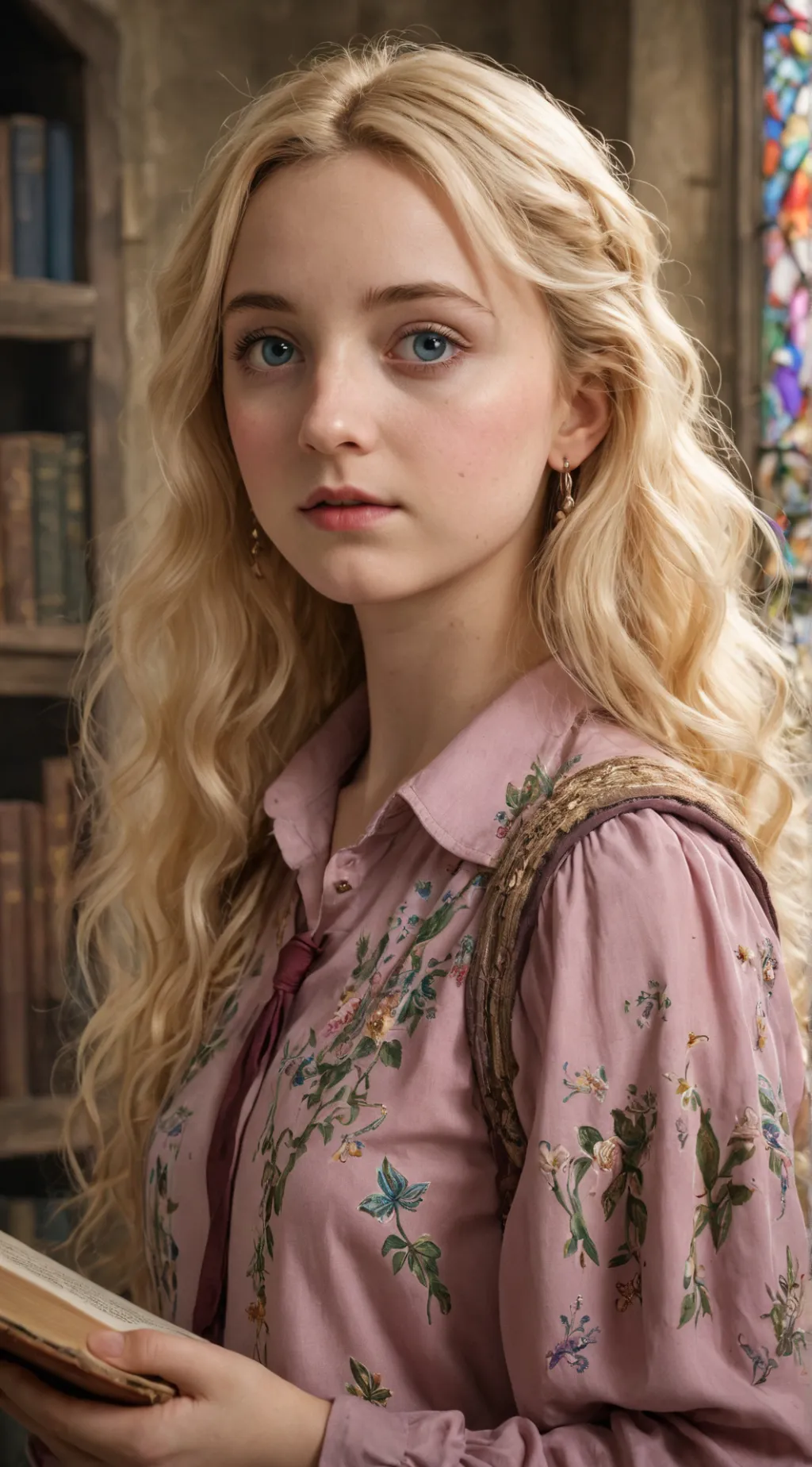 ai character: Luna Lovegood background