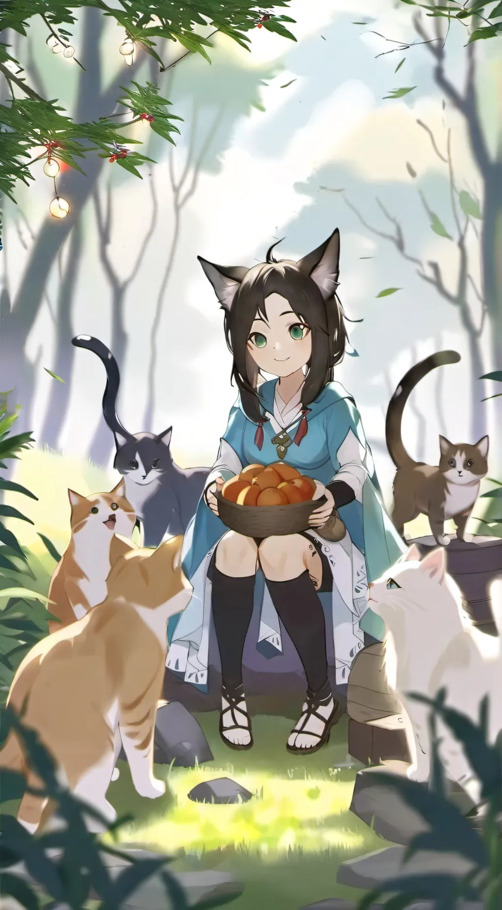 ai character: WCUE Halloween  background