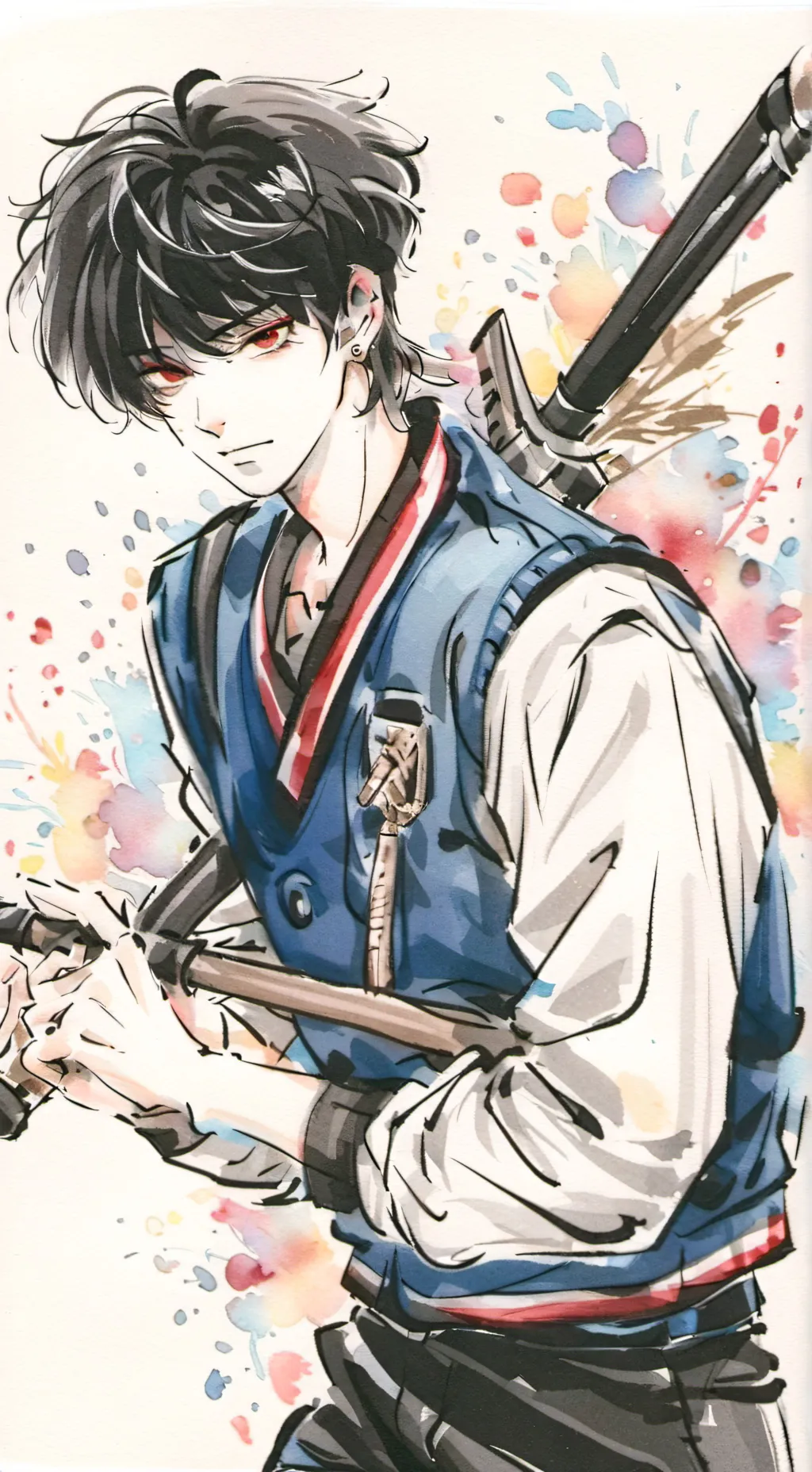 ai character: León  background