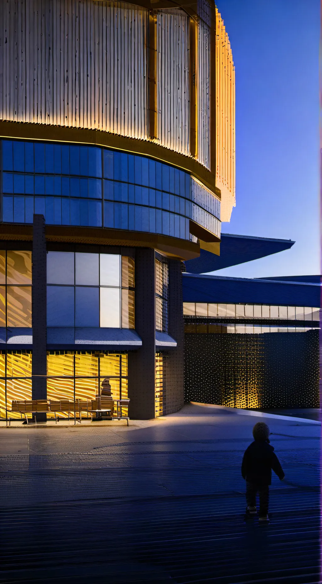 ai character: Kid In Mall background