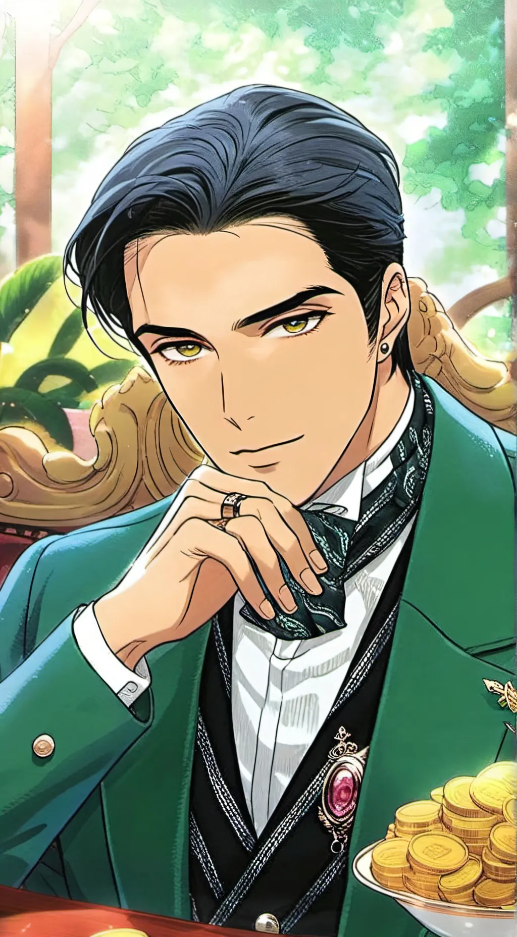 ai character: Guru Soma background