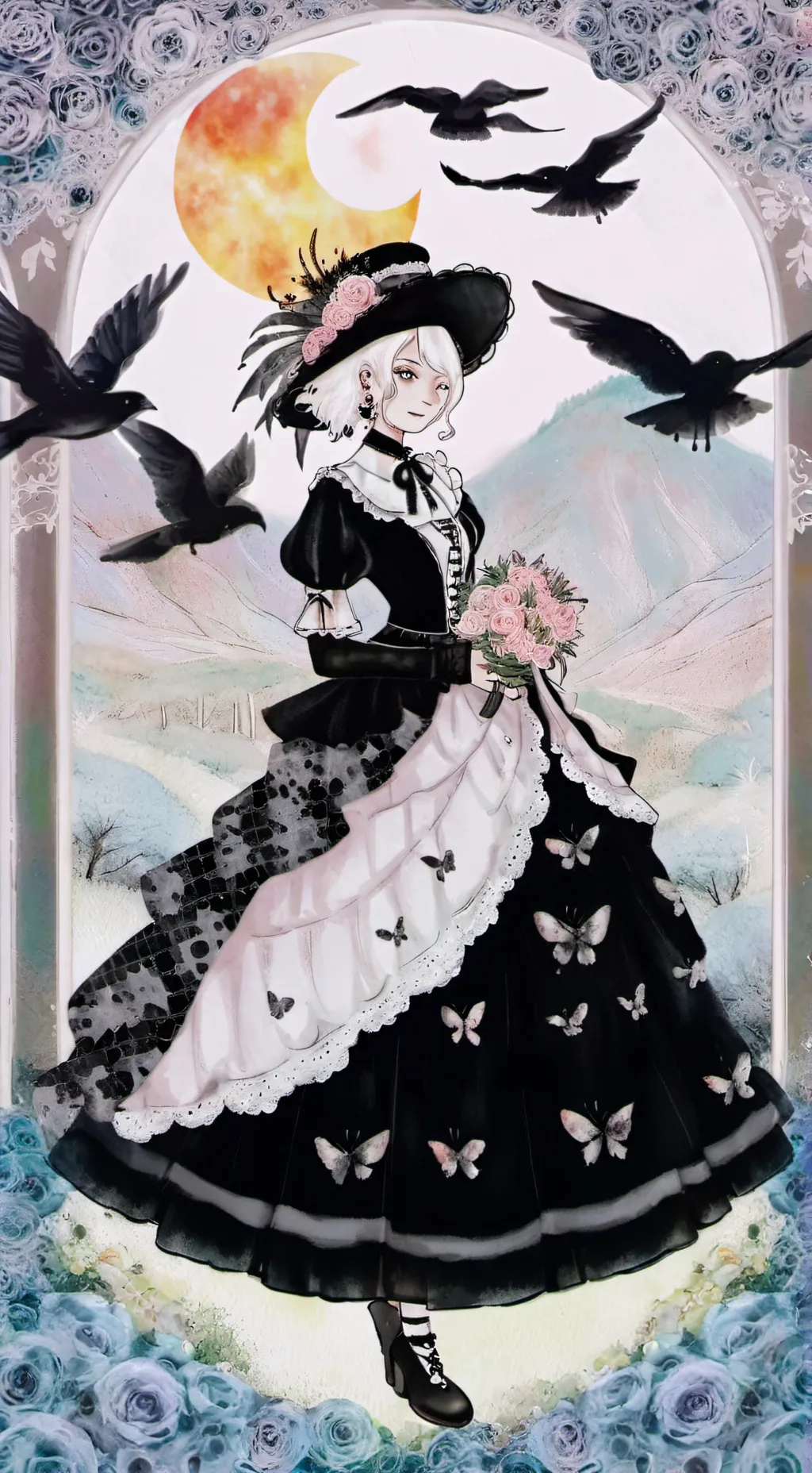 ai character: Shrimpo background