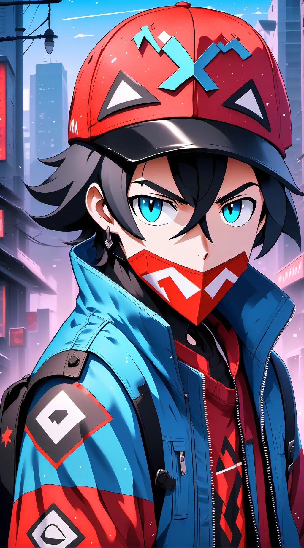 ai character: друзя background