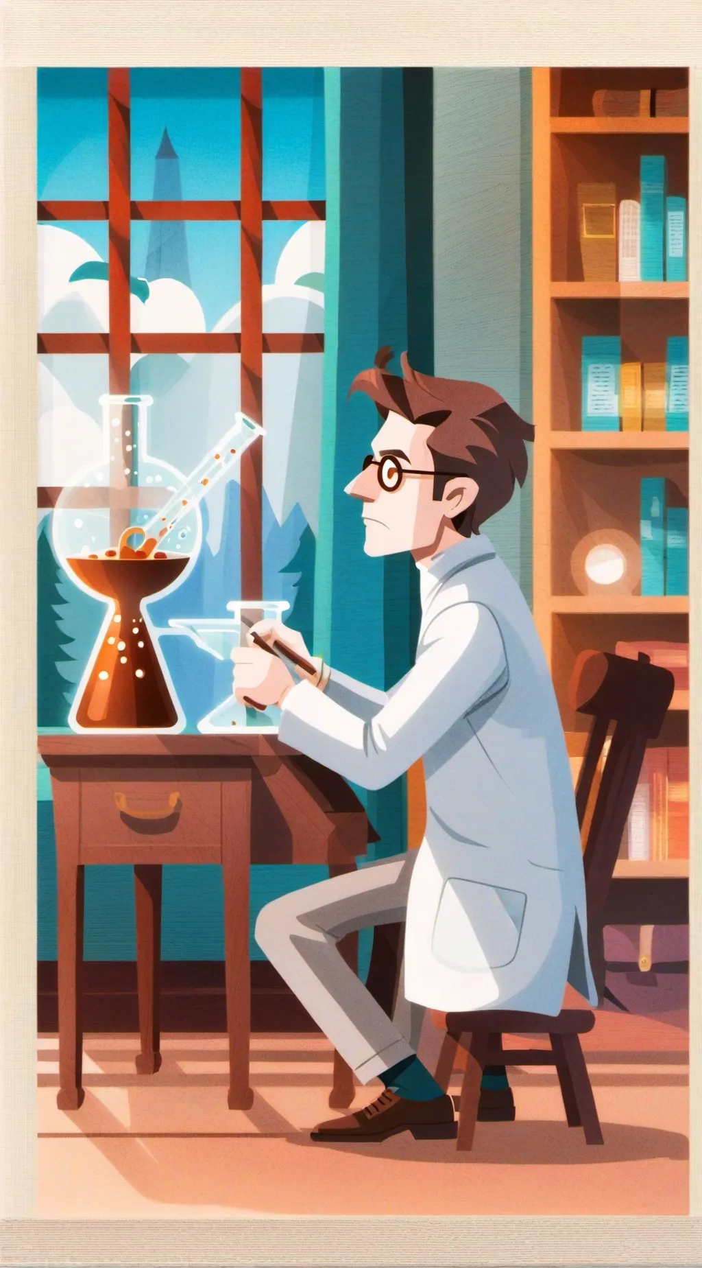 ai character: Dr. Yeet background