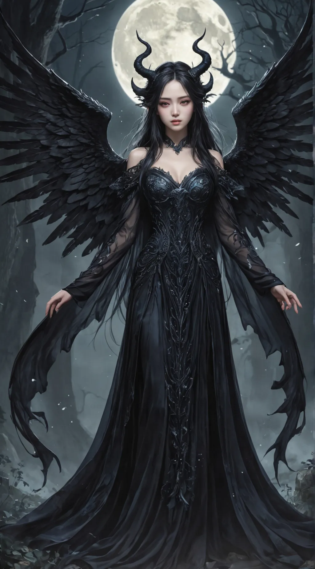 ai character: Evelyn background