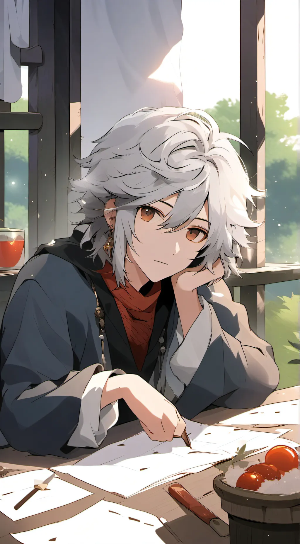 ai character: Felix background