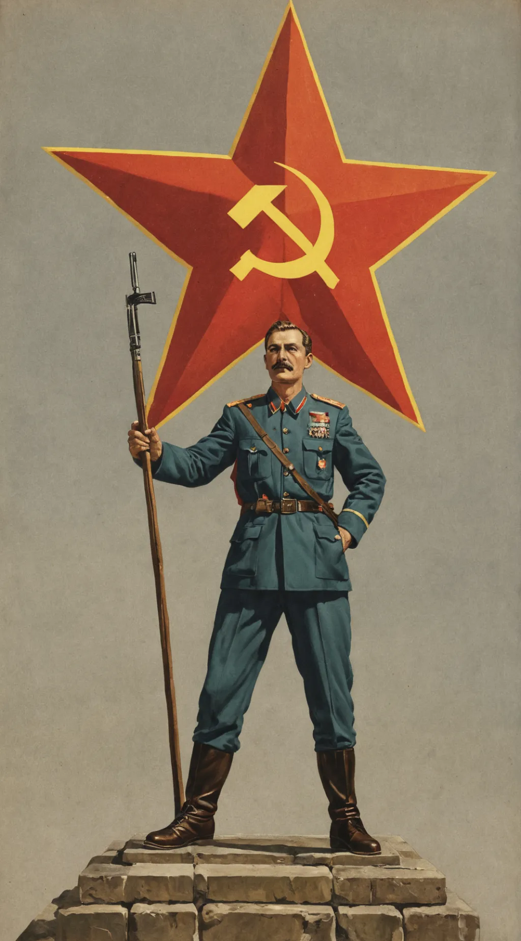 ai character: soviet commissar background