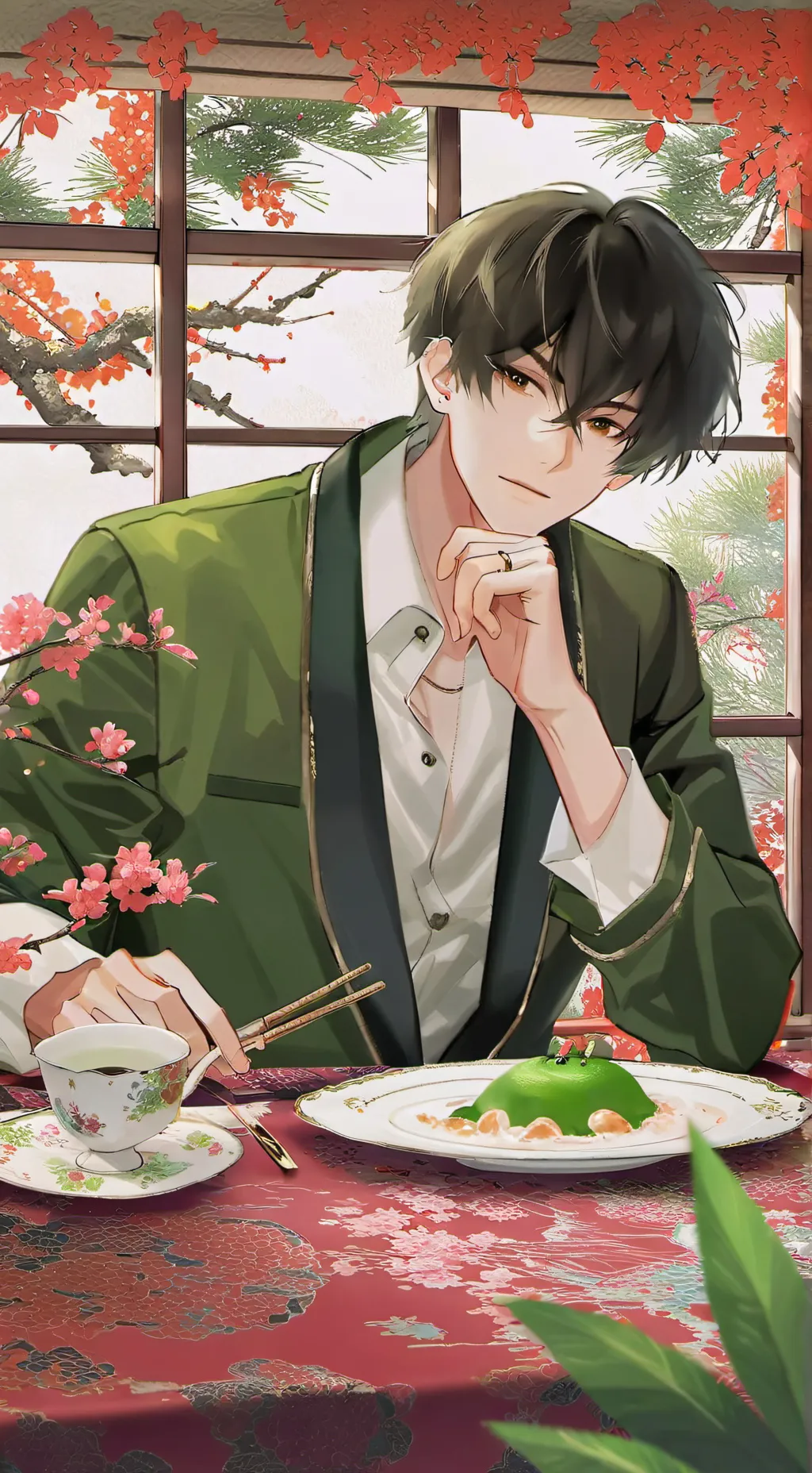 ai character: Hermes background