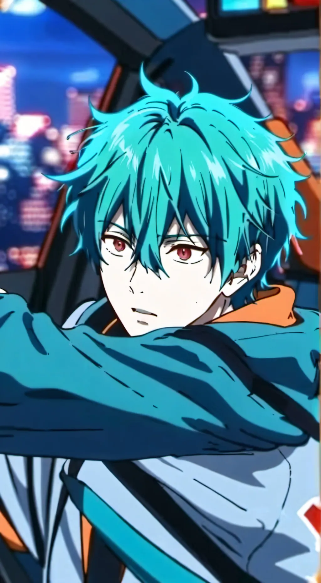 ai character: Sae Vs. Rin (fmu) background