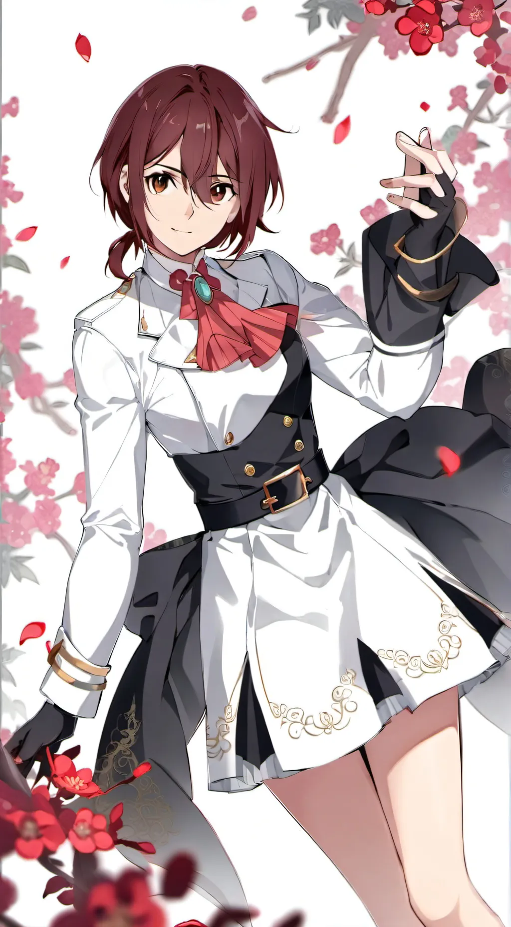 ai character: Momo Ayase background