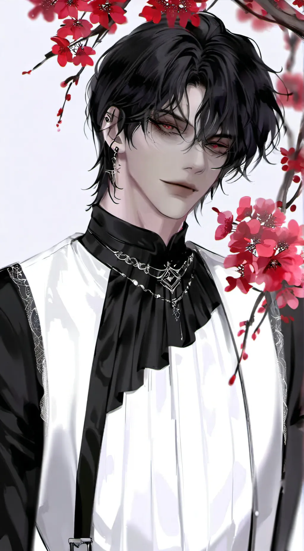 ai character: Levi  background