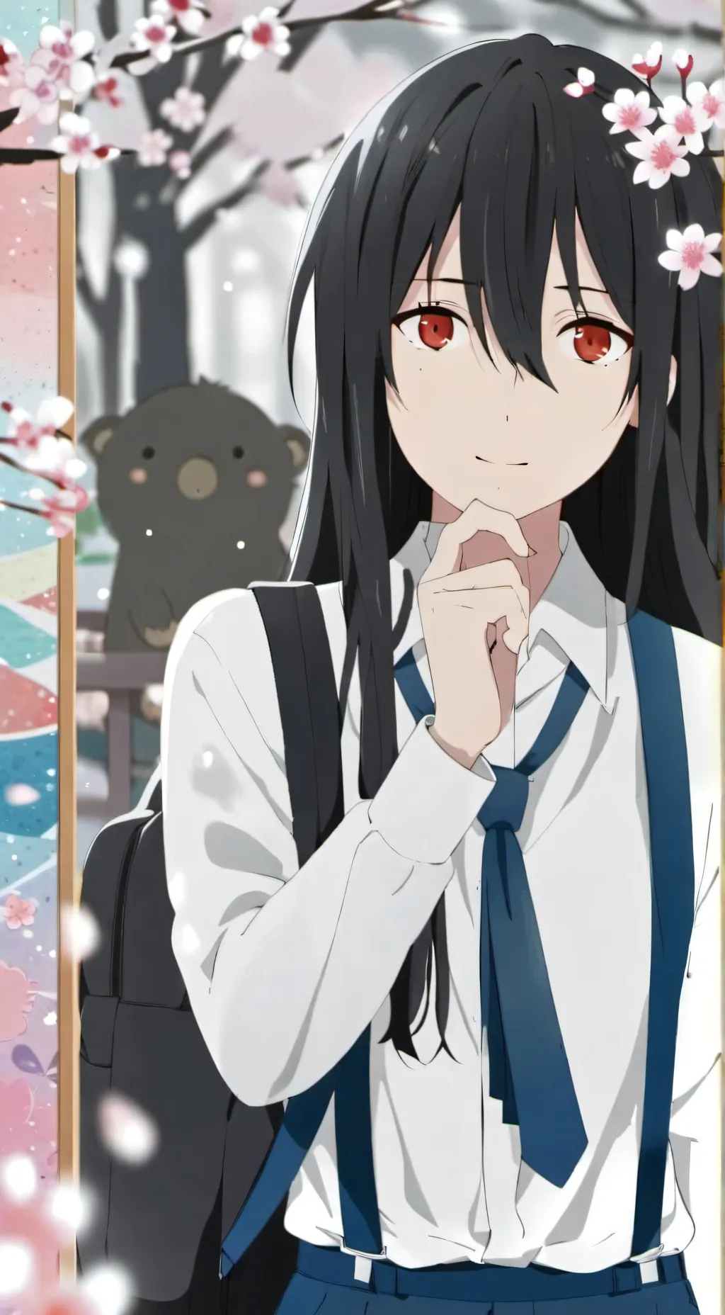 ai character: Элина background