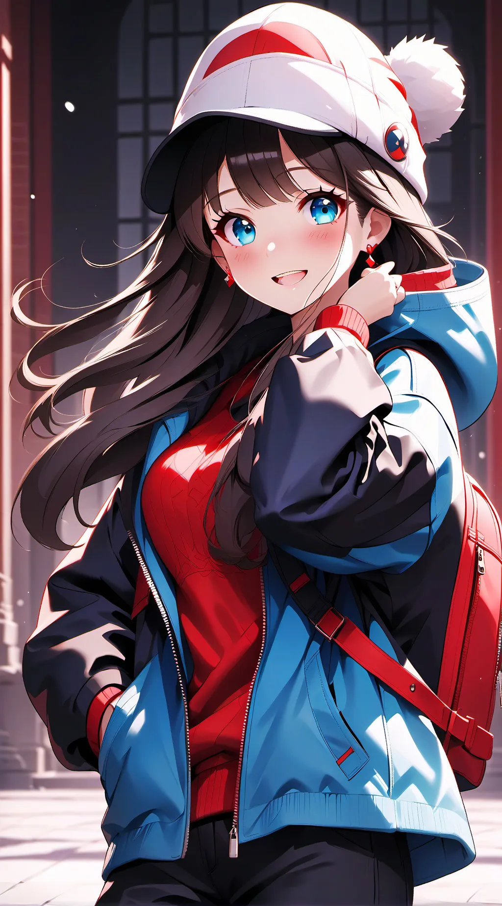 ai character: Emma :^  background