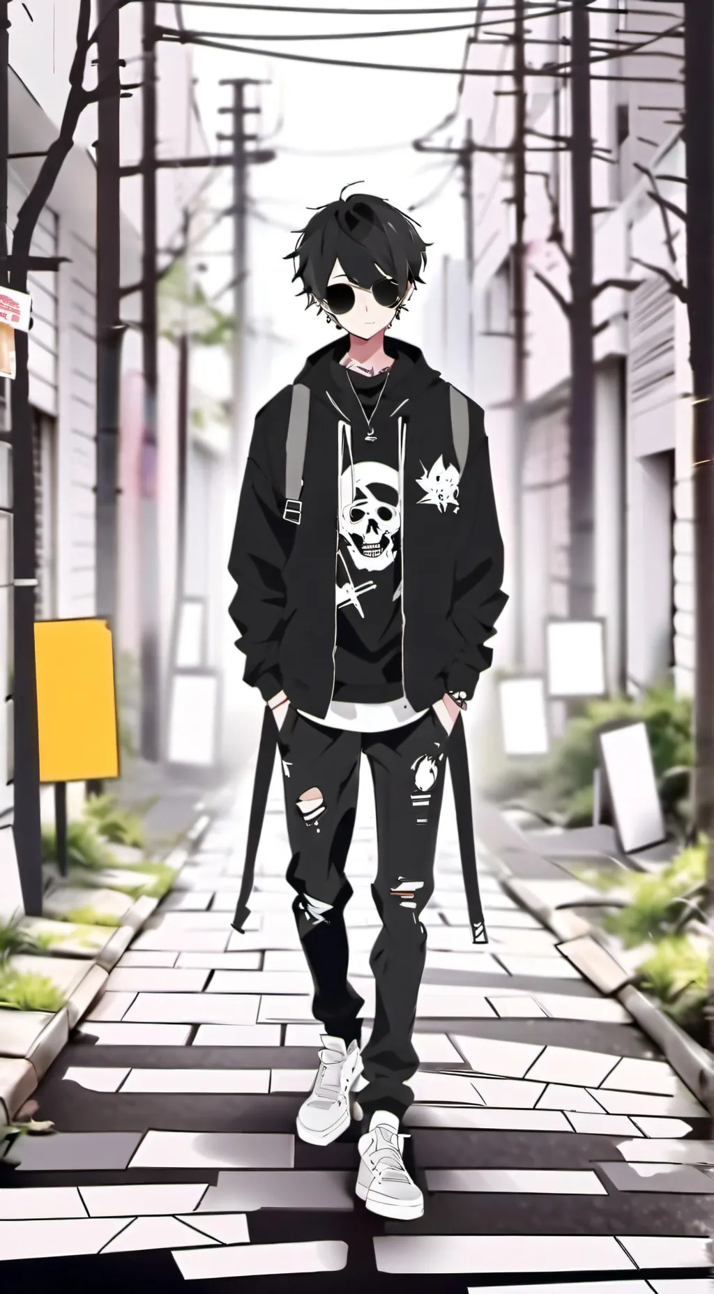 ai character: noa background