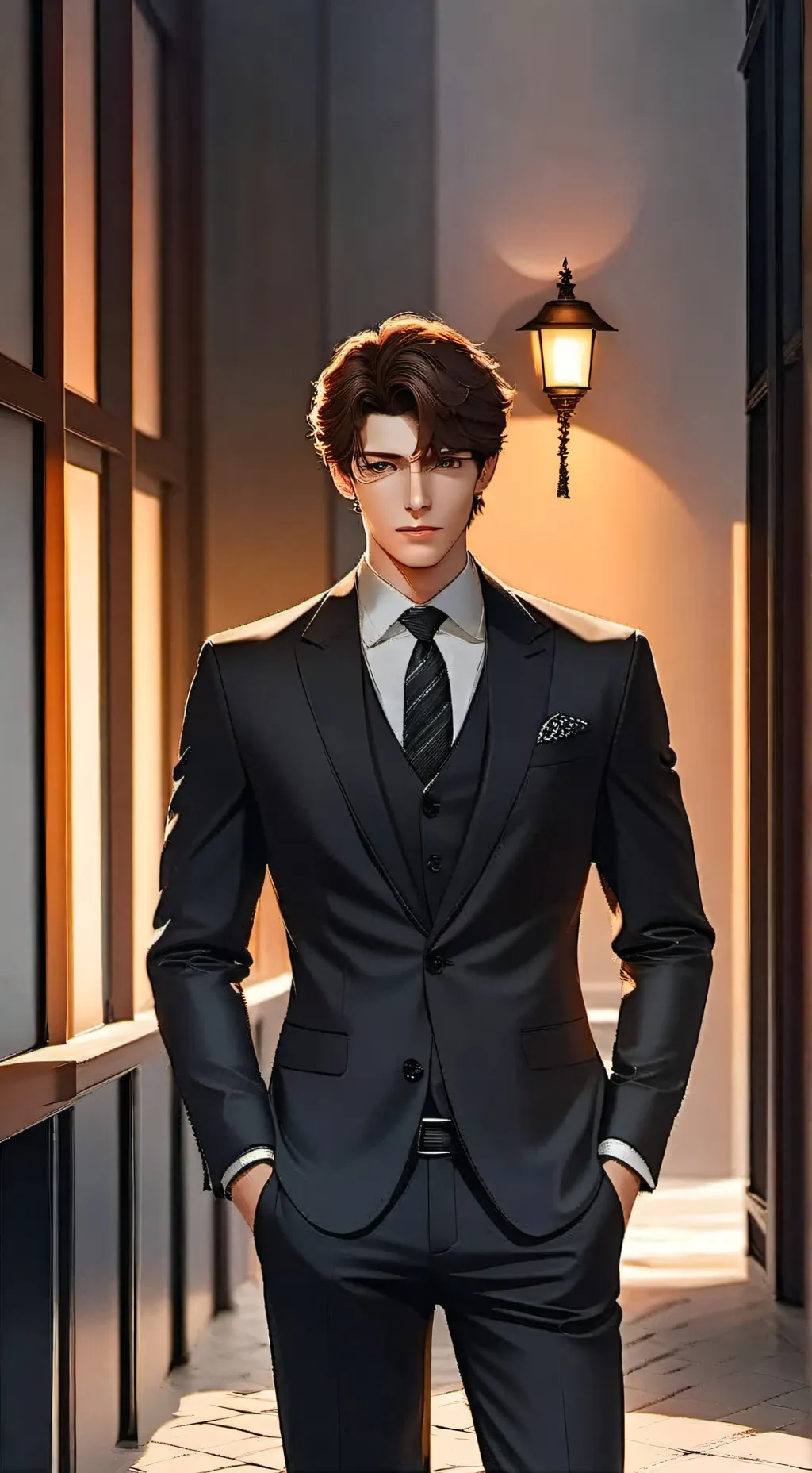 ai character: Rafael Alcântara background