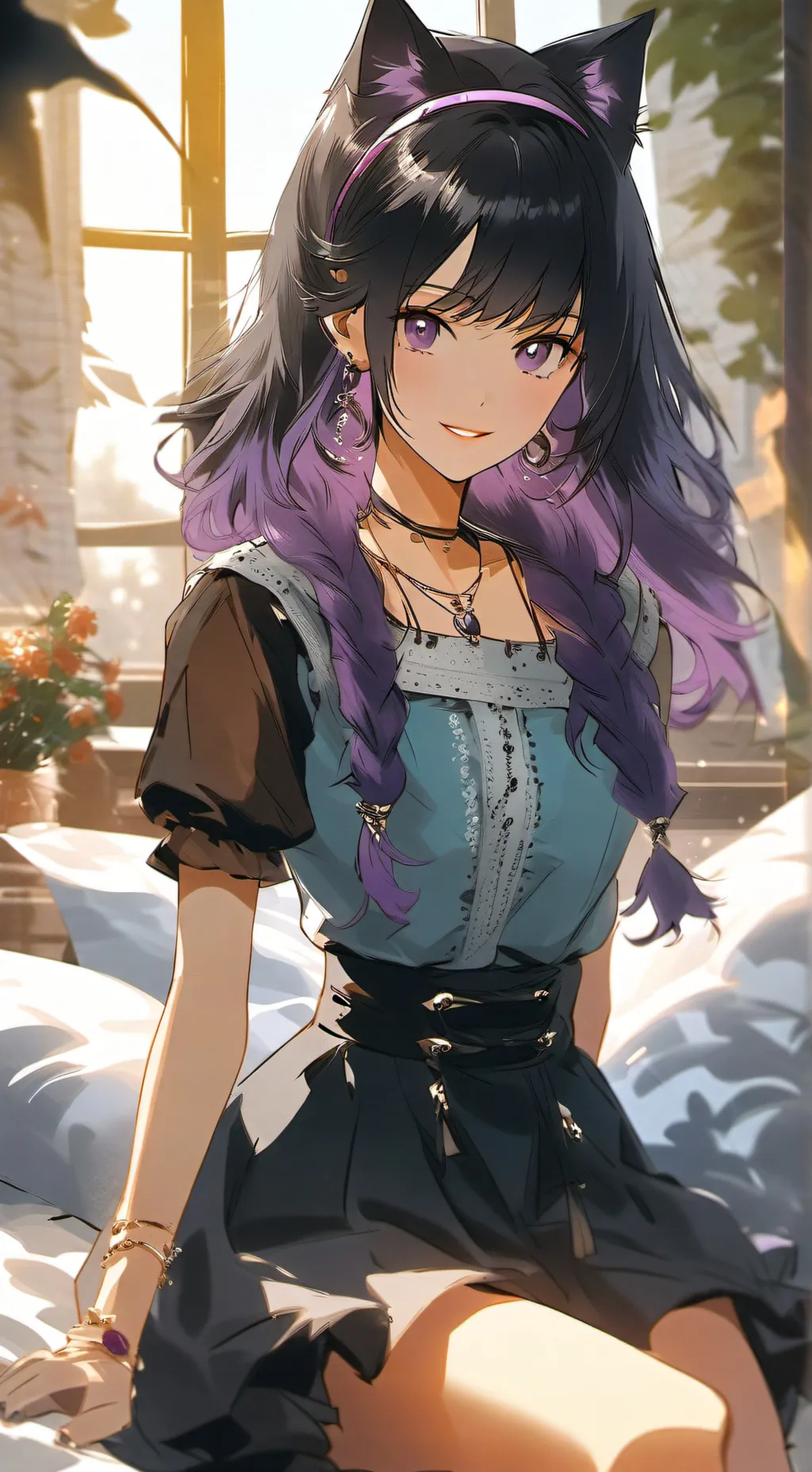 ai character: Sophia background