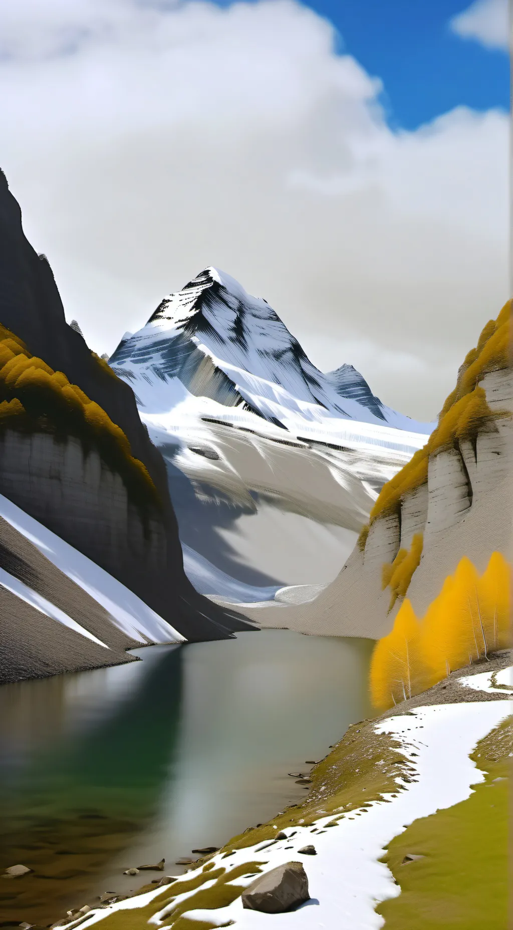 ai character: hiking background