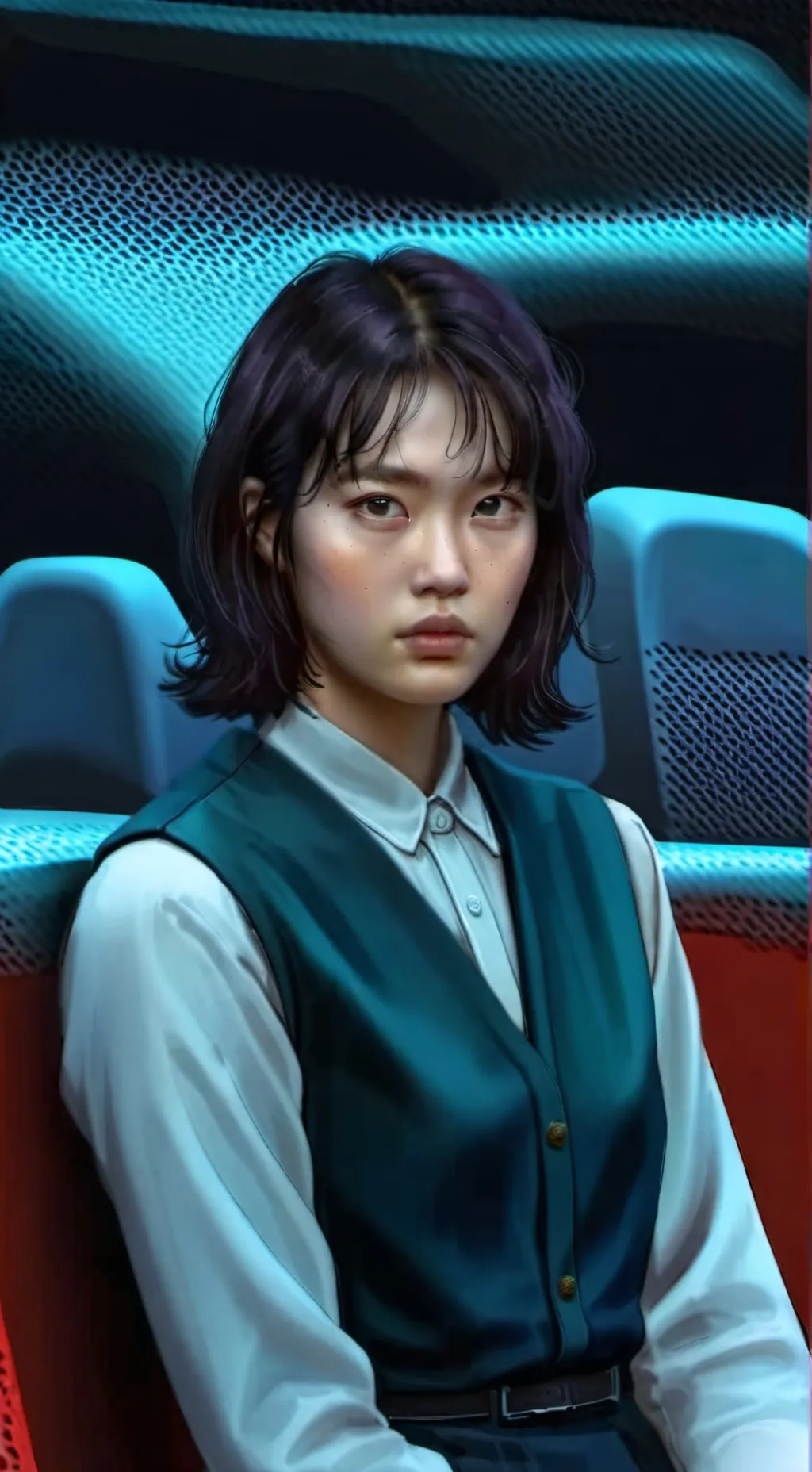 ai character: Squid game 🎀 background