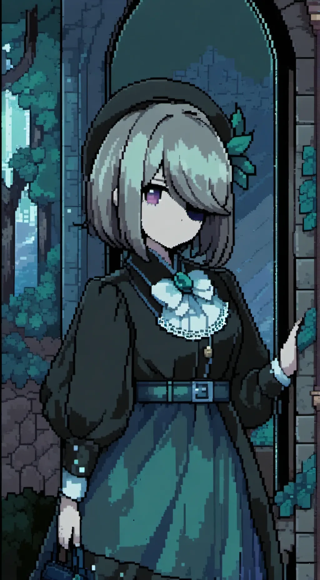 ai character: Susie  background