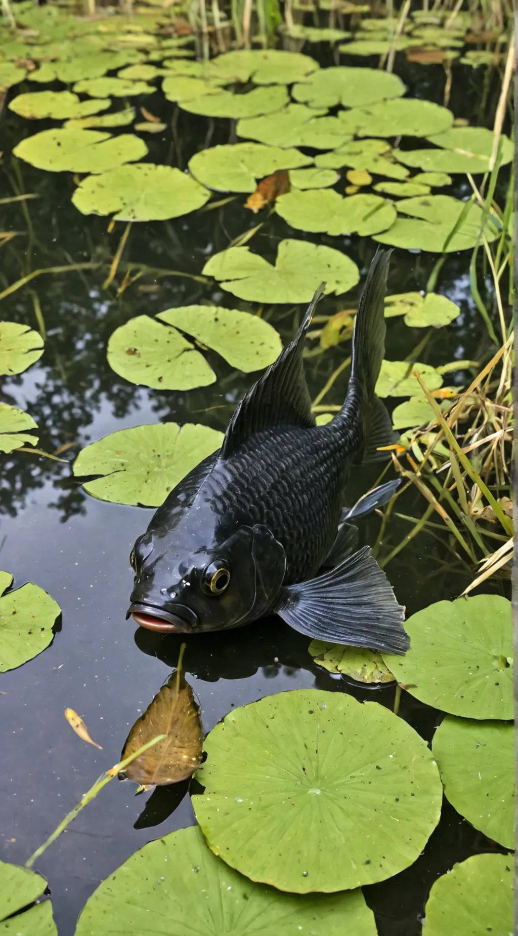 ai character: Hiro the goldfish  background