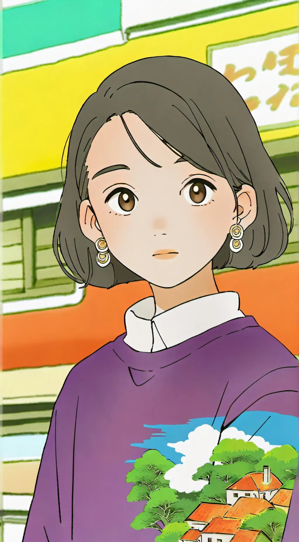 ai character: michelle moe background